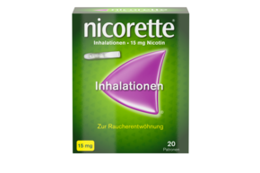 nicorette® Inhalationen 15mg, A-Nr.: 3901784 - 01