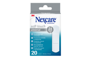 Nexcare™ Soft Touch Universal Pflaster, 19 mm x 72 mm, 20/Packung, A-Nr.: 5738012 - 01