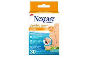 Nexcare™ Flexible Foam Active Pflaster, assortiert, 30/Packung, A-Nr.: 5386903 - 01