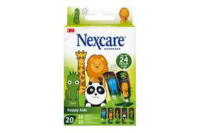 Nexcare™ Kinderpflaster Happy Kids Animals, assortiert, 20/Packung, A-Nr.: 4828807 - 01