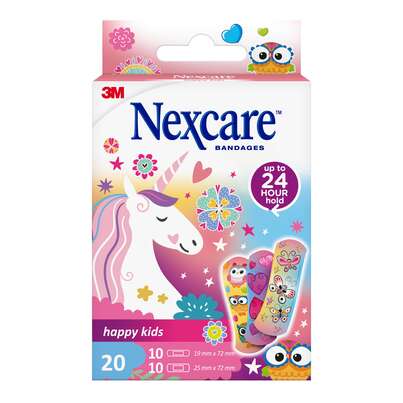 Sie sehen eine Packung Nexcare™ Happy Kids Plasters Magic Display, Produktbild: 02 Nexcare™ Happy Kids Plasters Magic Display, A-Nr.: 5458442 - 02
