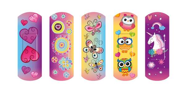 Sie sehen eine Packung Nexcare™ Happy Kids Plasters Magic Display, Produktbild: 04 Nexcare™ Happy Kids Plasters Magic Display, A-Nr.: 5458442 - 04