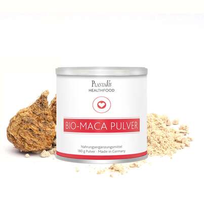 Sie sehen eine Packung Bio Maca Pulver, Produktbild: 01 Bio Maca Pulver, A-Nr.: 5606405 - 01