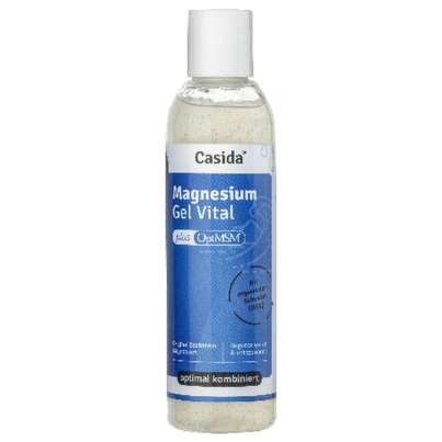 Sie sehen eine Packung Magnesium + MSM Gel Vital, Produktbild: 01 Magnesium + MSM Gel Vital, A-Nr.: 4895755 - 01