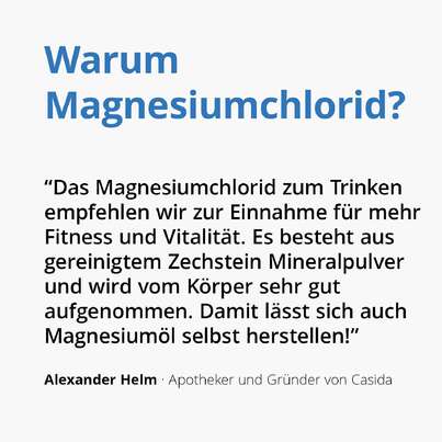 Casida Magnesiumchlorid zum Einnehmen / Trinken, A-Nr.: 5250730 - 03