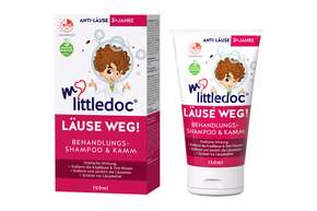 mylittledoc® LÄUSE WEG! Behandlungs-Shampoo &amp;amp; Kamm, A-Nr.: 5479059 - 01