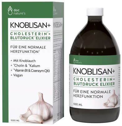 doc nature‘s KNOBLISAN+ CHOLESTERIN + BLUTDRUCK ELIXIER, A-Nr.: 4552601 - 01