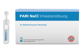 PARI NaCl 0,9% Inhalationslösung, A-Nr.: 4758107 - 01