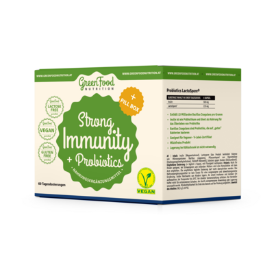 GreenFood Nutrition Strong Immunity &amp; Probiotics + Pillbox, A-Nr.: 5634956 - 02