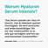 Sie sehen eine Packung Hyaluron Serum Intensiv, Produktbild: 02 Hyaluron Serum Intensiv, A-Nr.: 4833487 - 02
