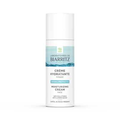 Sie sehen eine Packung Hydra-Protect + feuchtigkeitsspendende Creme Gesicht LdB, Produktbild: 01 Hydra-Protect + feuchtigkeitsspendende Creme Gesicht LdB, A-Nr.: 5571500 - 01