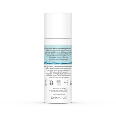 Sie sehen eine Packung Hydra-Protect + feuchtigkeitsspendende Creme Gesicht LdB, Produktbild: 02 Hydra-Protect + feuchtigkeitsspendende Creme Gesicht LdB, A-Nr.: 5571500 - 02