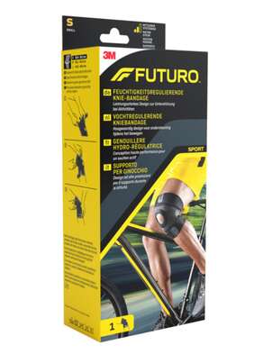 FUTURO™ Feuchtigkeitsregulierende Knie-Bandage, S SPORT (33.0 - 38.1 cm), A-Nr.: 3046149 - 02