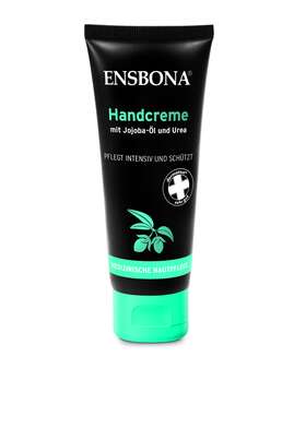 Sie sehen eine Packung ENSBONA Handcreme mit Jojobaöl, Produktbild: 01 ENSBONA Handcreme mit Jojobaöl, A-Nr.: 4049894 - 01