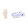 Sie sehen eine Packung Einmalhandschuhe Vinyl Gr. M weiß, Produktbild: 02 Einmalhandschuhe Vinyl Gr. M weiß, A-Nr.: 3252529 - 02