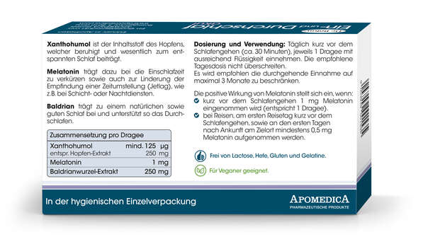 Sie sehen eine Packung Dr. Böhm Ein- und Durchschlaf akut, Produktbild: 03 Dr. Böhm Ein- und Durchschlaf akut, A-Nr.: 4995623 - 03