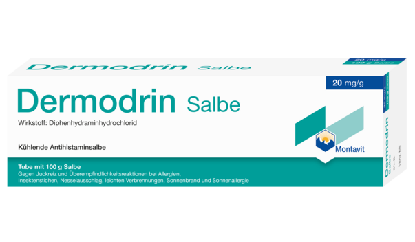 Dermodrin Salbe, A-Nr.: 0015289 - 02