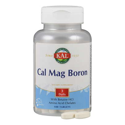 Supplementa Calcium und Magnesium + Bor Tabletten, A-Nr.: 5597681 - 04
