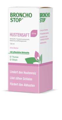 Bronchostop sine Hustensaft, A-Nr.: 1350618 - 01