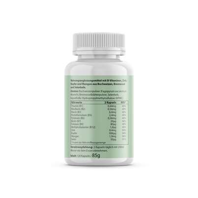 Sie sehen eine Packung Biotanicals Biotin Selen Zink Kapseln, Produktbild: 03 Biotanicals Biotin Selen Zink Kapseln, A-Nr.: 5461125 - 03