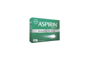 Aspirin® Express 500 mg überzogene Tablette, A-Nr.: 4208200 - 01