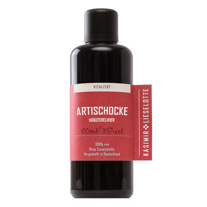 Sie sehen eine Packung Kasimir und Lieselotte Artischocke Tinktur, Produktbild: 01 Kasimir und Lieselotte Artischocke Tinktur, A-Nr.: 5176241 - 01