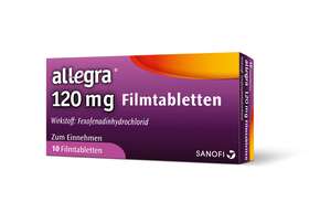 Allegra® 120mg Filmtabletten, A-Nr.: 4200032 - 01