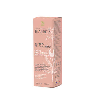 Sie sehen eine Packung Alga Cicosa Tattoo Pflegecreme LdB, Produktbild: 02 Alga Cicosa Tattoo Pflegecreme LdB, A-Nr.: 5048112 - 02