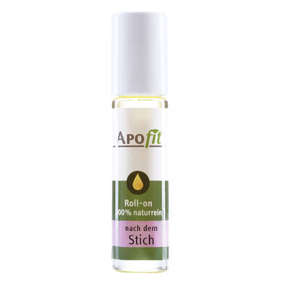 Sie sehen eine Packung APOfit Aroma Roll-on NACH dem Insektenstich 10ml, Produktbild: 01 APOfit Aroma Roll-on NACH dem Insektenstich 10ml, A-Nr.: 4545908 - 01