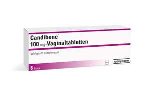 Candibene® 100 mg - Vaginaltabletten, A-Nr.: 1276419 - 01