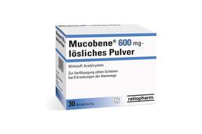 Mucobene® 600 mg lösliches Pulver, A-Nr.: 1269750 - 01