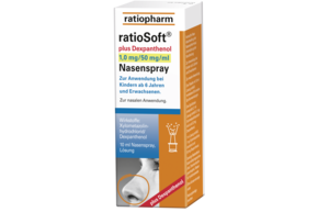 ratioSoft® PLUS Dexpanthenol 1,0 mg Nasenspray, A-Nr.: 4214011 - 01