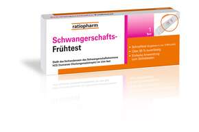 Schwangerschafts-Frühtest ratiopharm, A-Nr.: 5374260 - 01