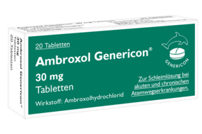 Ambroxol Genericon® 30 mg Tabletten, A-Nr.: 1257787 - 01