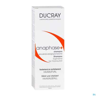 Sie sehen eine Packung Ducray Anaphase+ Ergänzungs-shampoo Gegen Haarausfall 200ml, Produktbild: 11 Ducray Anaphase+ Ergänzungs-shampoo Gegen Haarausfall 200ml, A-Nr.: 4541046 - 11