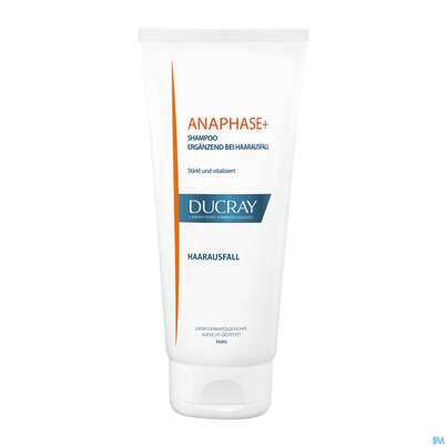 Sie sehen eine Packung Ducray Anaphase+ Ergänzungs-shampoo Gegen Haarausfall 200ml, Produktbild: 19 Ducray Anaphase+ Ergänzungs-shampoo Gegen Haarausfall 200ml, A-Nr.: 4541046 - 19