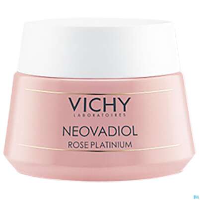 Sie sehen eine Packung Vichy Neovadiol Rose Platinium 50ml, Produktbild: 12 Vichy Neovadiol Rose Platinium 50ml, A-Nr.: 4732214 - 12