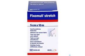 Fixierbinden Fixomull/stretch/leukopl. Fixierverband 5cmx10m 7999200 1st, A-Nr.: 4746742 - 01