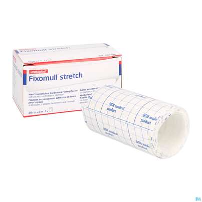 Fixierbinden Fixomull/stretch/leukopl. Fixierverband 2mx10cm 7999205 1st, A-Nr.: 4746765 - 05