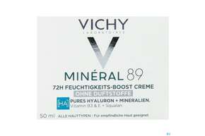 Vichy Mineral 89 Creme Ohne Duftstoffe 50ml, A-Nr.: 5667878 - 01