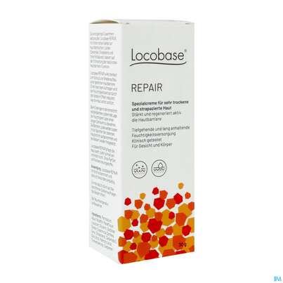 Sie sehen eine Packung Locobase Repair Creme 30g, Produktbild: 02 Locobase Repair Creme 30g, A-Nr.: 3156240 - 02
