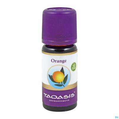 Sie sehen eine Packung Aetherische Oele Taoasis Bio Orange 10ml, Produktbild: 03 Aetherische Oele Taoasis Bio Orange 10ml, A-Nr.: 3165167 - 03