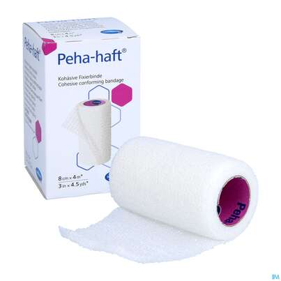 Peha-haft Fixierbinde/latexfrei 4mx 8cm 1st, A-Nr.: 3328238 - 05