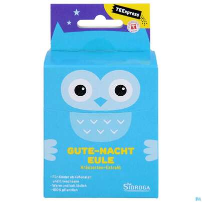 Sidroga Tee Teexpress Sofort Löslich Gute Nacht Eule Sache 15st, A-Nr.: 3390510 - 01