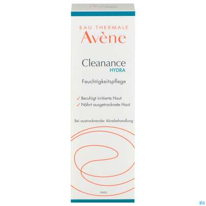 Avene Cleanance Hydra Feuchtigkeits- Pflege Beruhigend 40ml, A-Nr.: 2617584 - 01