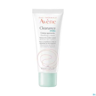 Sie sehen eine Packung Avene Cleanance Hydra Feuchtigkeits- Pflege Beruhigend 40ml, Produktbild: 06 Avene Cleanance Hydra Feuchtigkeits- Pflege Beruhigend 40ml, A-Nr.: 2617584 - 06