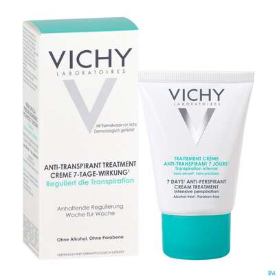 Sie sehen eine Packung Vichy Deocreme Regulierend 7 Tage Wirkung 30ml, Produktbild: 13 Vichy Deocreme Regulierend 7 Tage Wirkung 30ml, A-Nr.: 2618833 - 13
