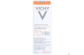 Sonnenprodukte Vichy/capital Soleil Gesichtscreme Uv-age Lsf50+ 40ml, A-Nr.: 5360950 - 01