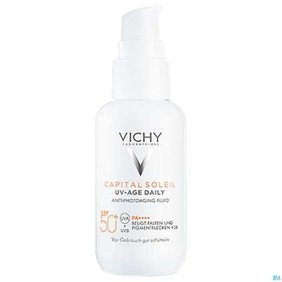 Sonnenprodukte Vichy/capital Soleil Gesichtscreme Uv-age Lsf50+ 40ml, A-Nr.: 5360950 - 06