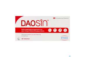 Daosin Enzym Diaminooxidase Tabl 10st, A-Nr.: 5389103 - 01
